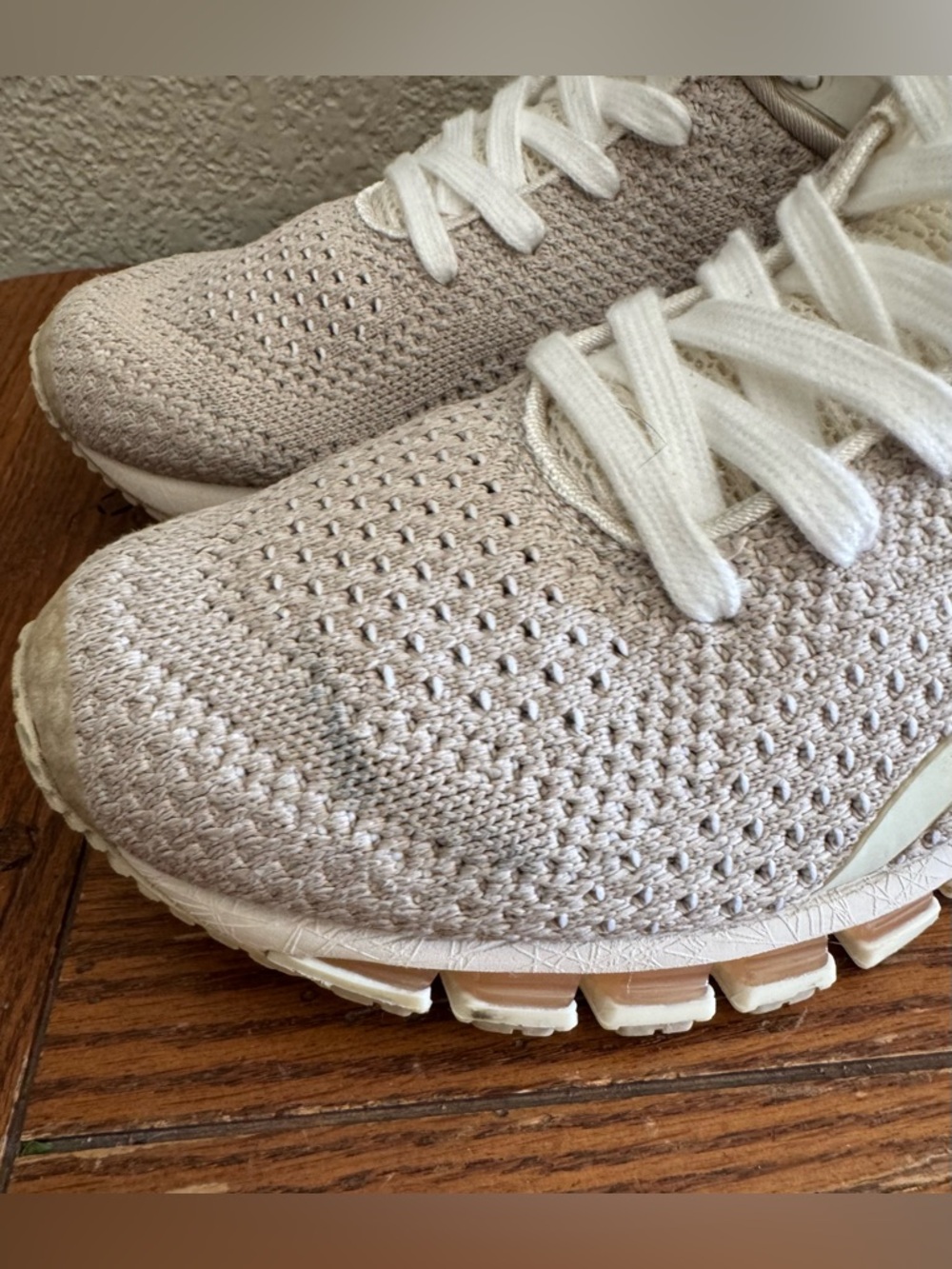 ASICS Gel-Quantum 360 Knit 2 W Birch/Grey Sz.9 Running Training Workout Shoe - Picture 8 of 12